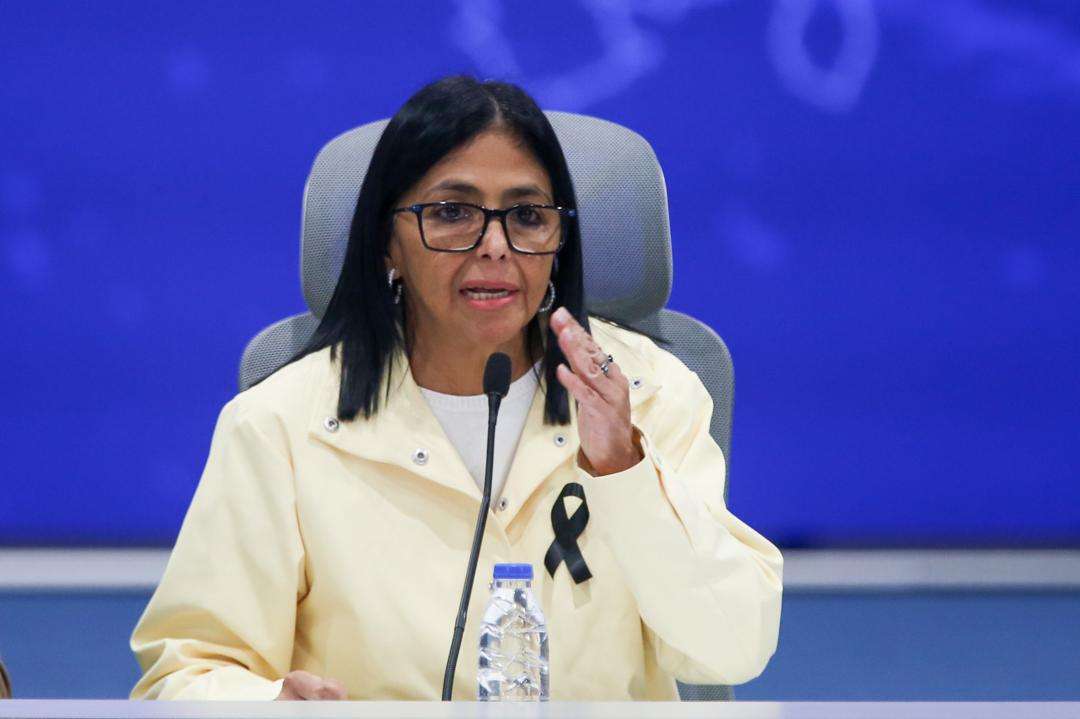 Presidenta (E) Delcy Rodríguez: matriz mediática buscaba generar caos tras terremotos