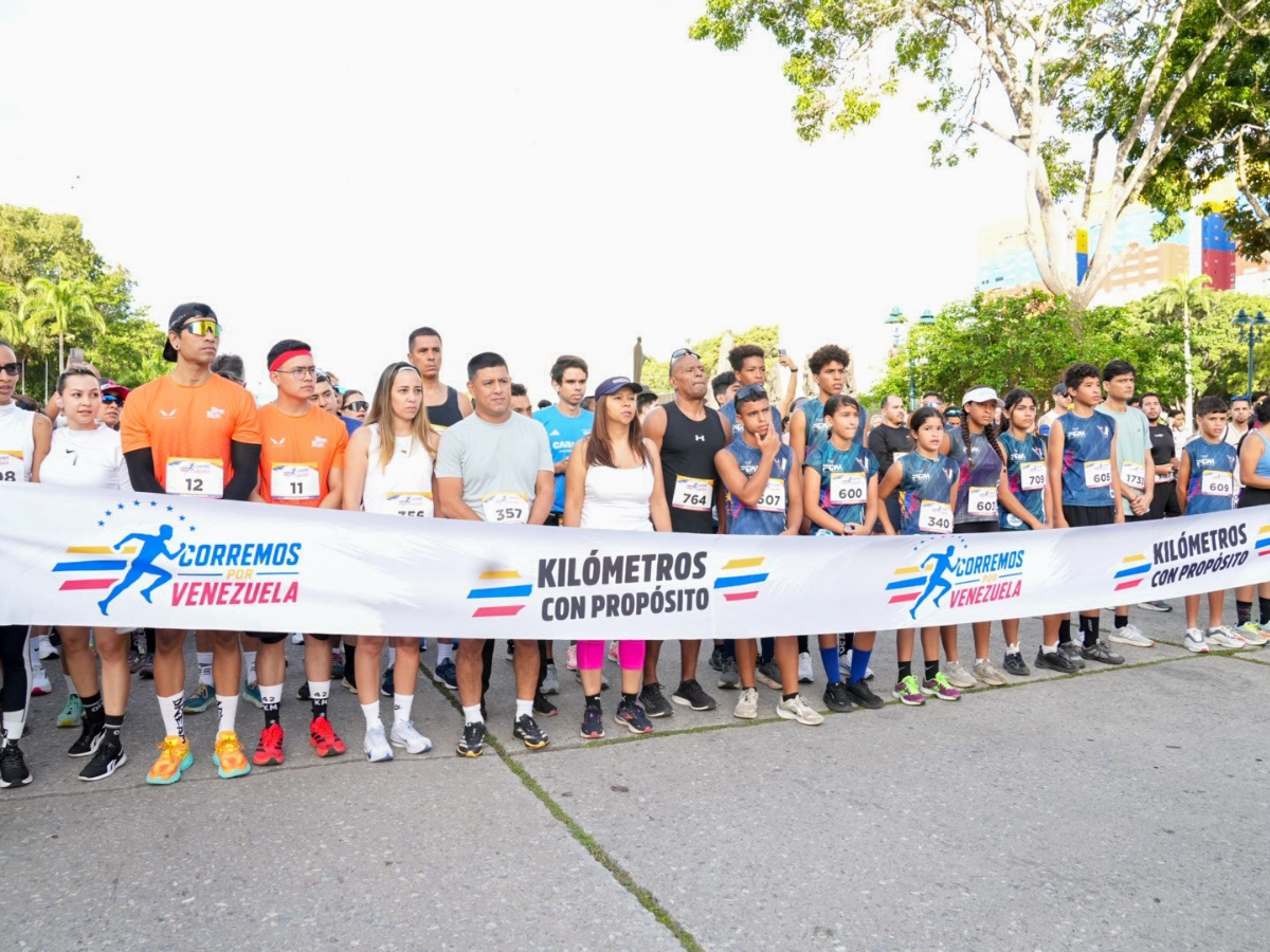 'Corremos por Venezuela' desbordó solidaridad