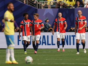 Noruega y Haaland eliminaron a Brasil