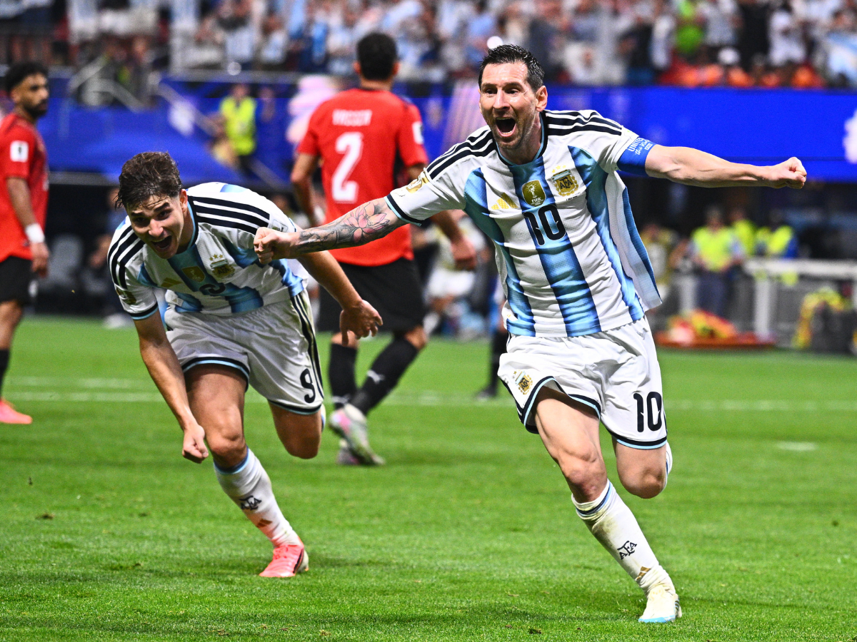 Lionel Messi: "esto es el Mundial"