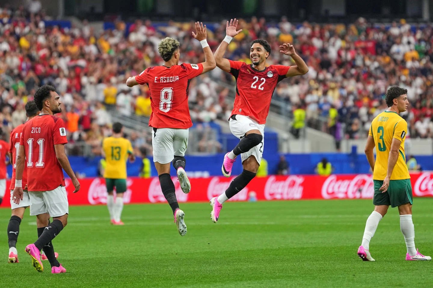 Egipto se mete en octavos de final al ganar a Australia en tanda de penaltis