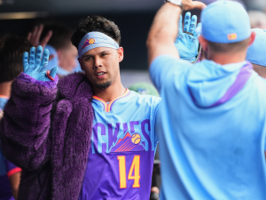 Ezequiel Tovar brilla en la contundente paliza de los Rockies
