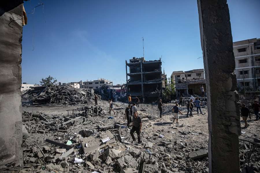 Ataque aéreo israelí deja siete palestinos muertos en Gaza