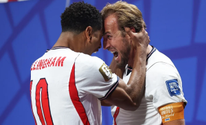 Harry Kane evita la debacle de Inglaterra ante RD Congo con un doblete salvador