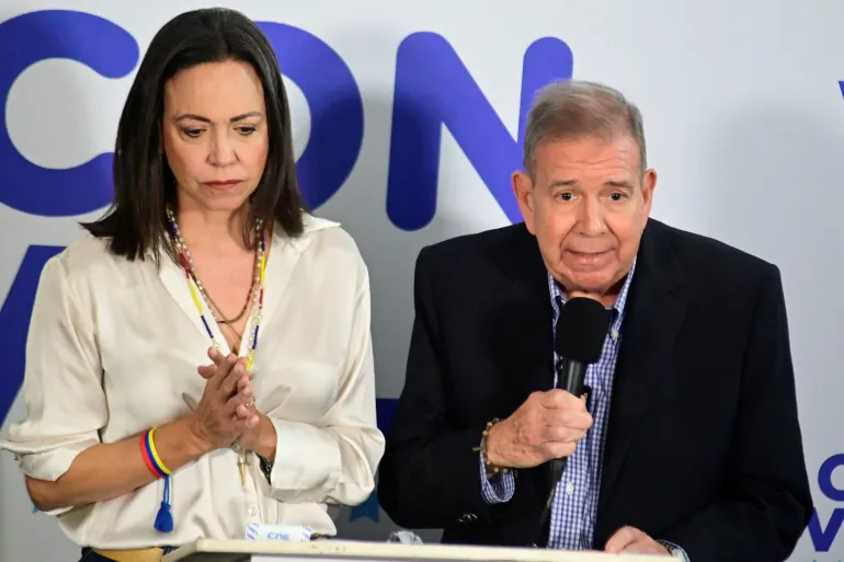 María Corina Machado y Edmundo González anuncian que no participarán en el diálogo