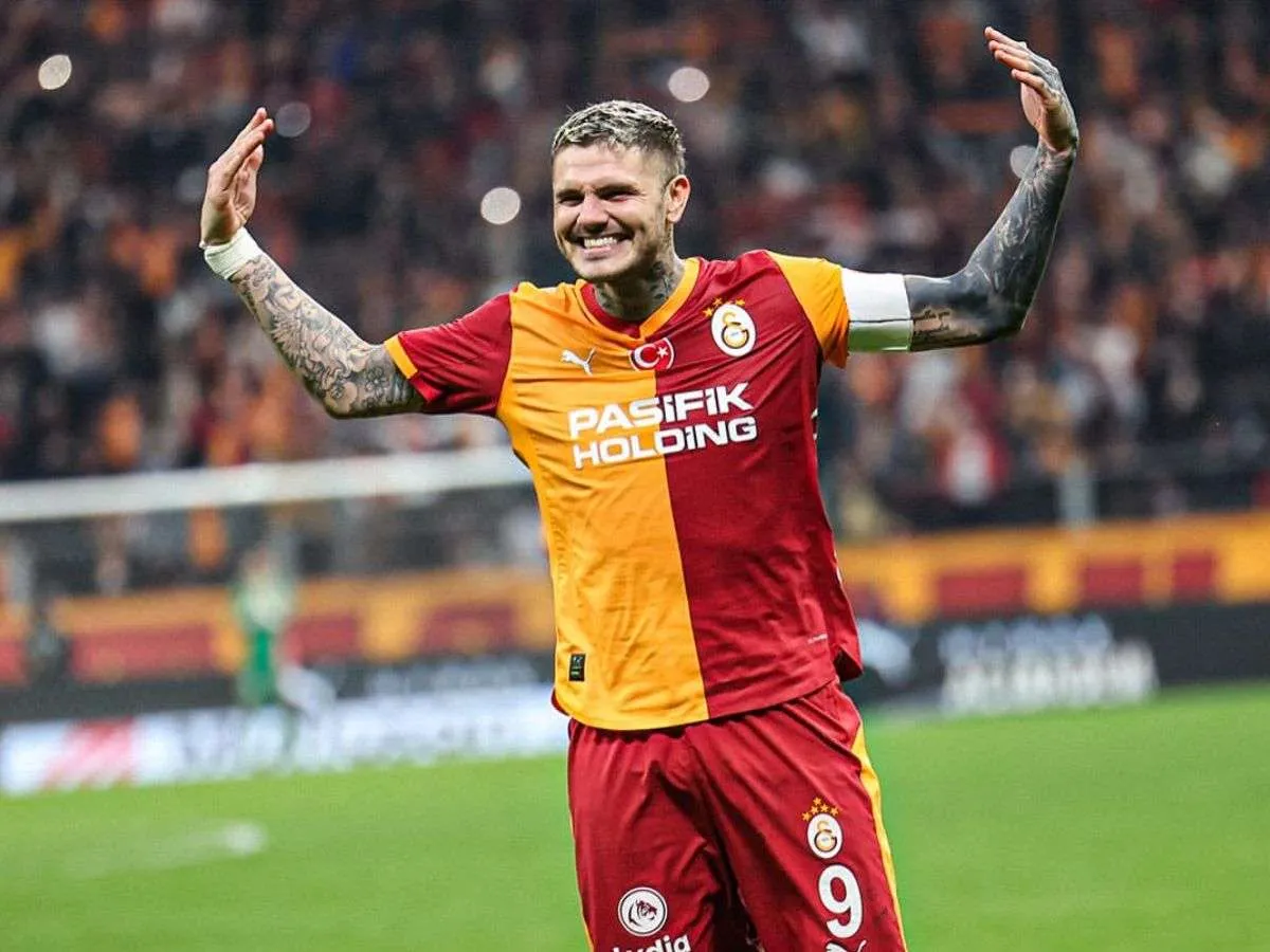 Mauro Icardi se despidió del Galatasaray turco