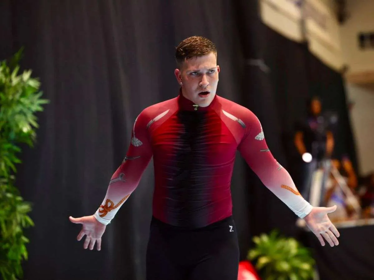 Miguel Tovar logró inédita plata en patinaje