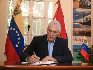 Díaz-Canel destaca labor de brigadas cubanas tras terremotos en Venezuela
