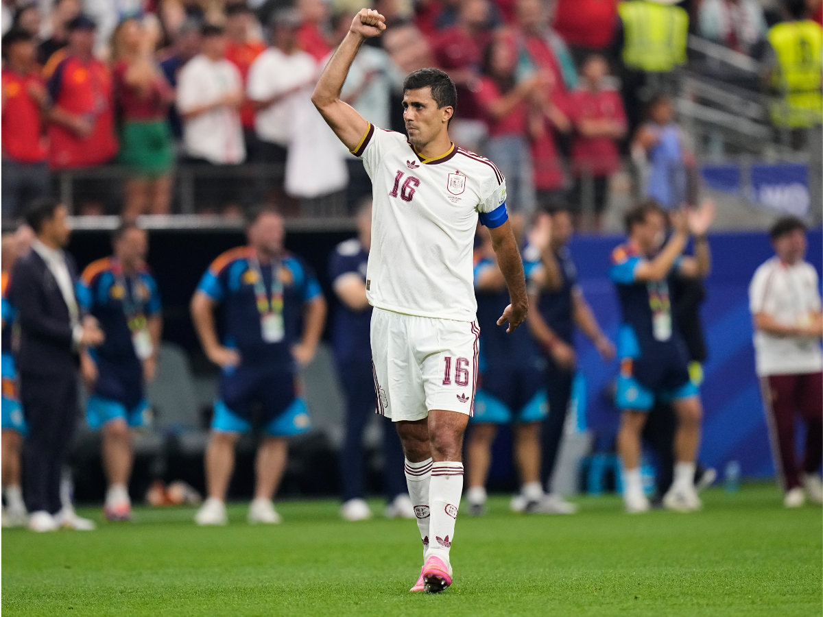 Rodri analiza el triunfo de España y elogia a Cristiano Ronaldo