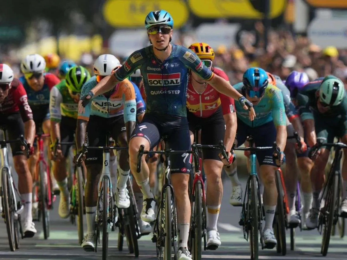 Tim Merlier gana la séptima etapa del Tour de Francia