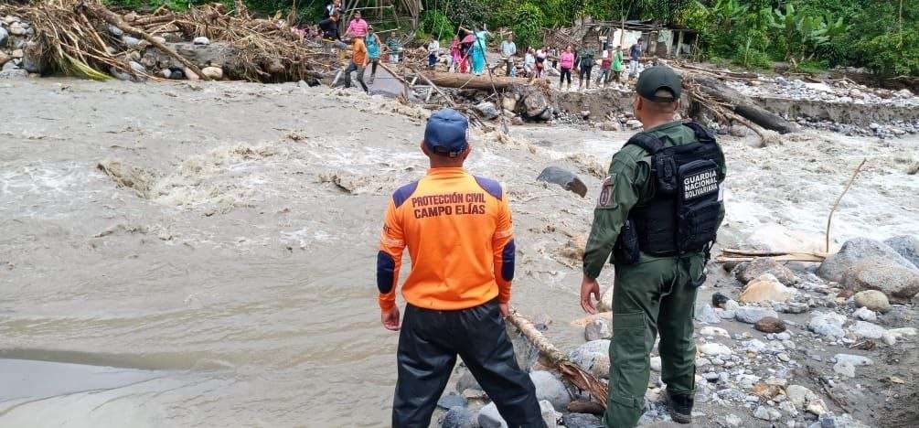 Trujillo se une a la atención por lluvias en zona limítrofe con Lara