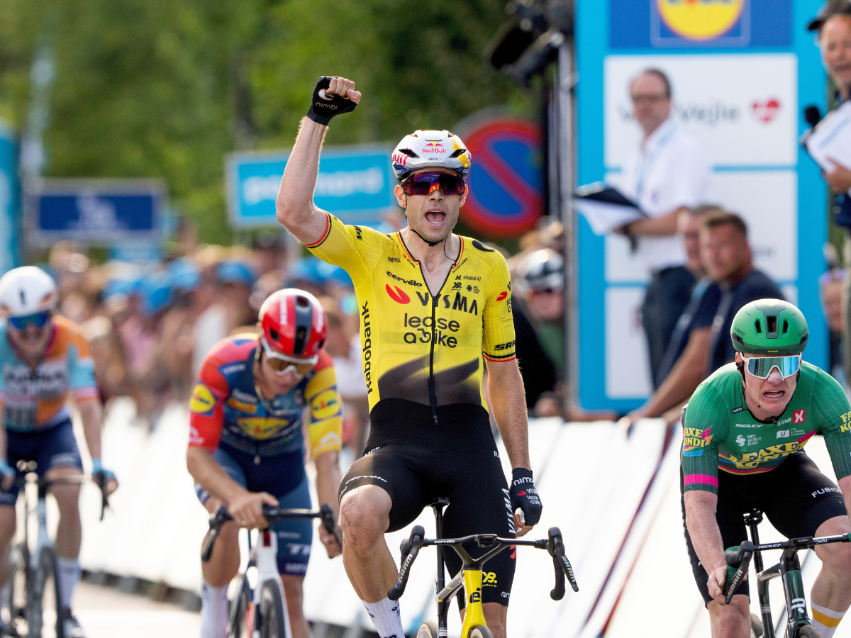 Wout van Aert firma su segunda victoria consecutiva en la Vuelta a Dinamarca