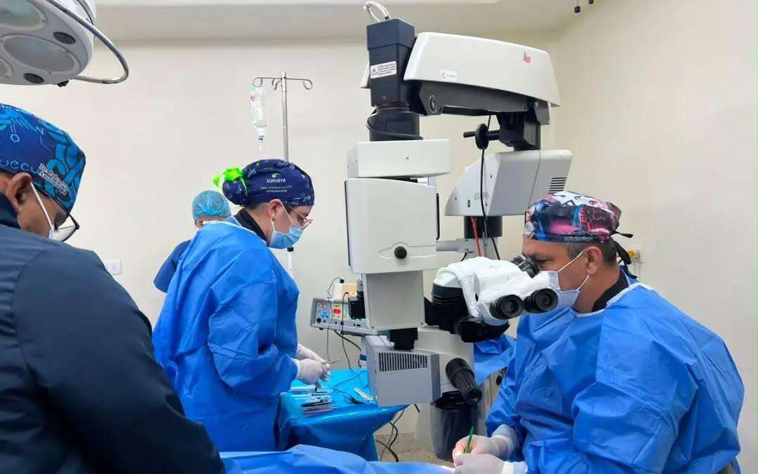 Realizan 15 cirugías oftalmológicas en hospital de Lídice de Caracas
