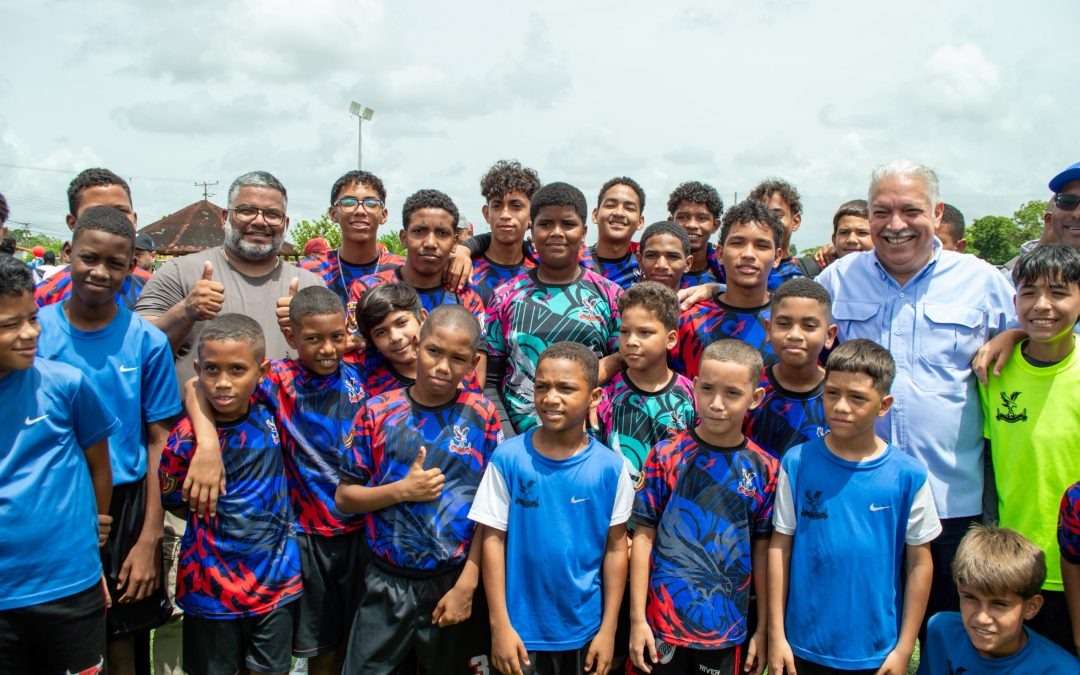 Restauran espacios deportivos en Barlovento