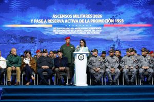Delcy ratifica la salida de Venezuela de la CPI y propone un «Decálogo Humano» internacional