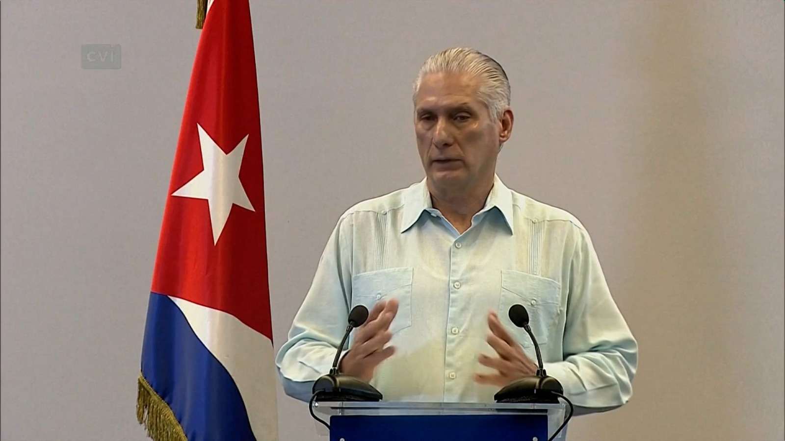 Díaz-Canel denuncia genocidio contra Cuba