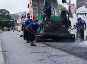 Aragua reactiva plan de asfaltado en el tramo Cagua-La Villa