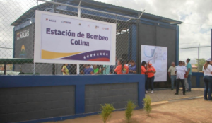 Entregan estación de bombeo de agua en La Vela