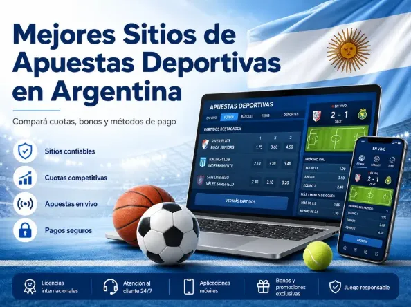 Apuestas deportivas Argentina | Sitios legales 2026