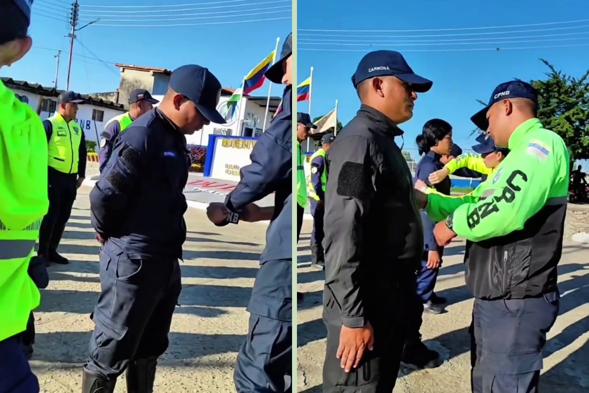 Un video en redes terminó con la destitución de varios PNB en Barinas
