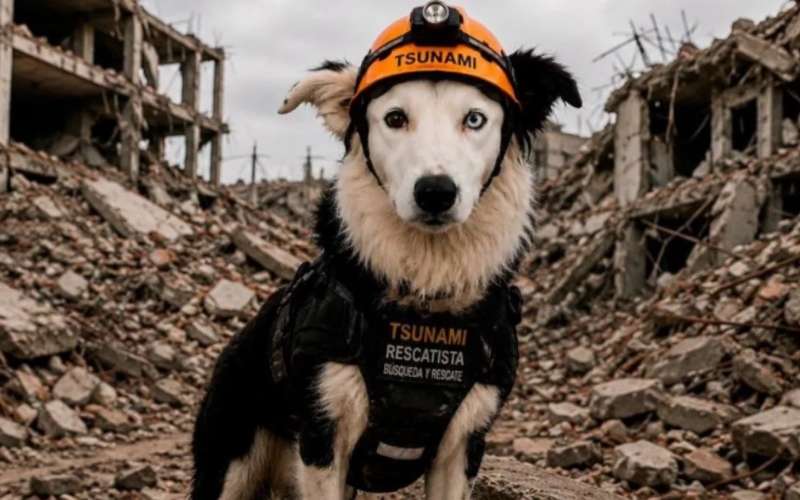 Estos son los héroes en cuatro patas que salvan vidas en Venezuela tras los terremotos