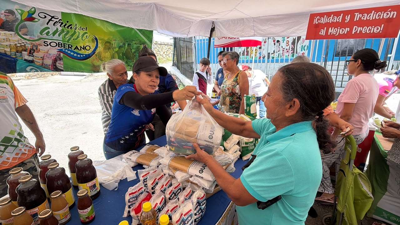 Atienden a 10.000 familias trujillanas en 30 Ferias del Campo Soberano
