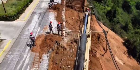 Corrigen falla de borde en la Llanada en La Guaira