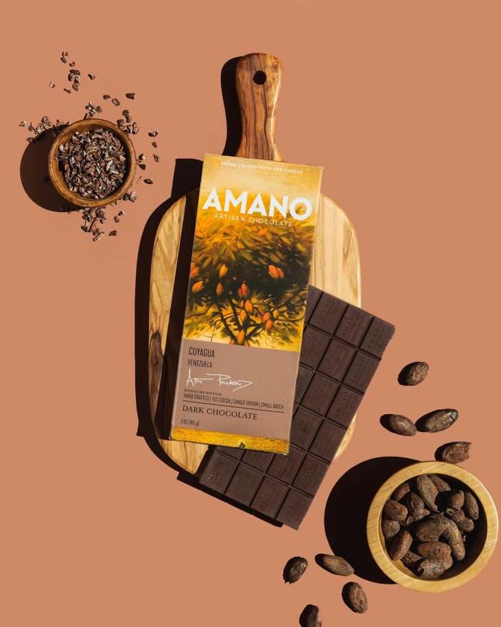 Premian con oro chocolate estadounidense hecho con cacao Cuyagua