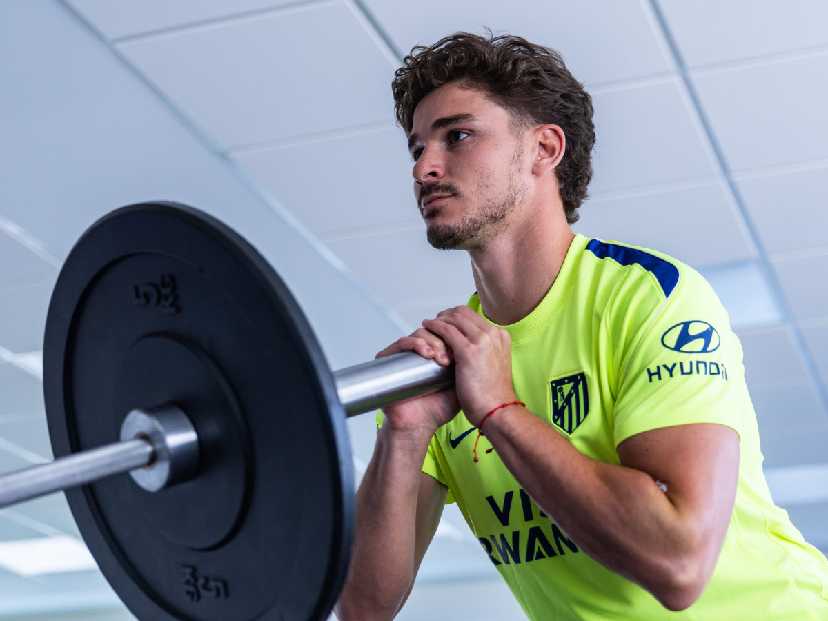 Julián Álvarez se reportó a la pretemporada del Atlético