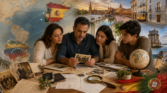El doble terremoto en Venezuela pone en el foco las alternativas legales para solicitar la nacionalidad por parte de personas con vínculos familiares en España y Portugal