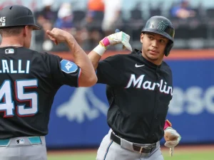 Javier Sanoja mostró su poder en Citi Field