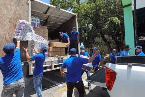 Poder Judicial entrega donaciones a refugios tras doblete sísmico