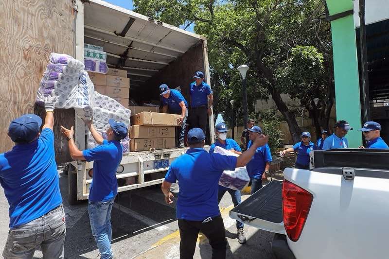 Poder Judicial entrega donaciones a refugios tras doblete sísmico